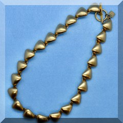 J33. Anne Klein goldtone necklace - $45